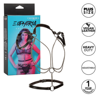 EUPHORIA PLUS SIZE MULTI CHAIN HALTER