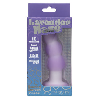 LAVENDER HAZE BEADED CURVED PROBE