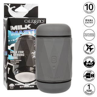 MILK MASTER VIBRO SQUEEZE STROKER