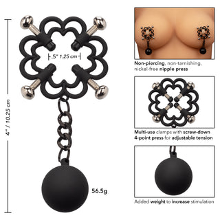 NIPPLE GRIPS POWER GRIP 4 POINT WEIGHTED NIPPLE PRESS