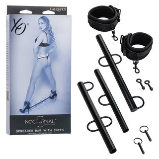 NOCTURNAL COLLECTION SPREADER BAR WITH CUFFS