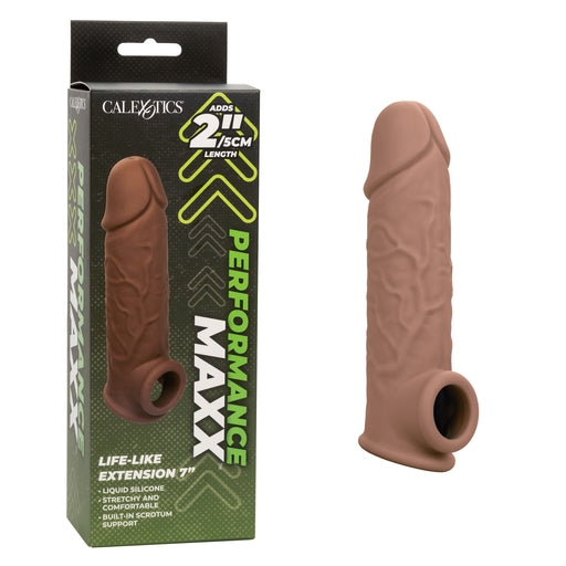 PERFORMANCE MAXX LIFE LIKE EXTENSION 7 BROWN