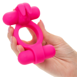 SILICONE RECHARGEABLE ROCKIN RABBIT