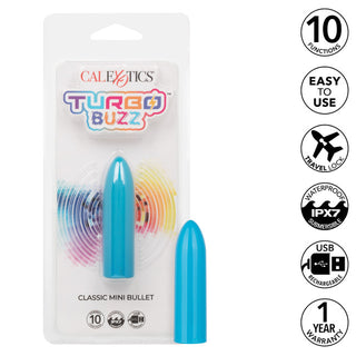 TURBO BUZZ CLASSIC MINI BULLET BLUE