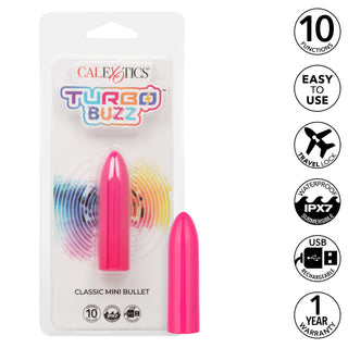 TURBO BUZZ CLASSIC MINI BULLET PINK