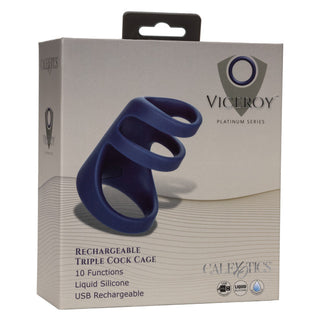 VICEROY RECHARGEABLE TRIPLE COCK CAGE