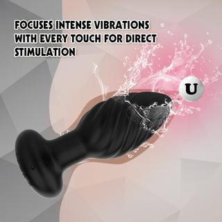 69 ECSTASY SPIRAL MELLOW PLUG