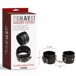 BEHAVE CLASSIC ANKLE CUFFS