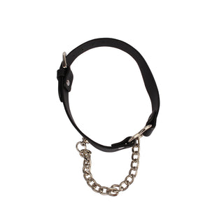 BEHAVE HEART COLLAR WITH A CHAIN