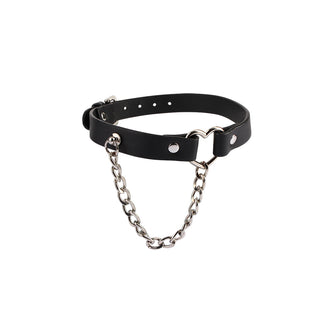 BEHAVE HEART COLLAR WITH A CHAIN