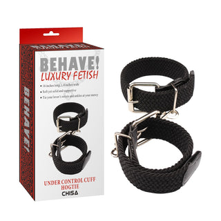 BEHAVE UNDER CONTROL CUFF HOGTIE