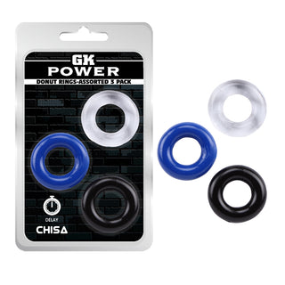 GK POWER DONUT RINGS ASSORTED
