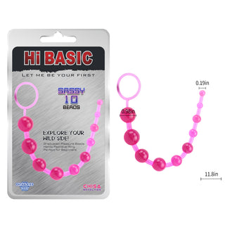 HI BASIC SASSY ANAL BEADS