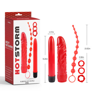 HOT STORM FLIRTING OF COUPLE