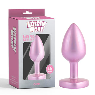 MATRIX MONT CANDY PINK HEART BUTT PLUG