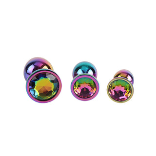 RAINBOW GEM BUTT PLUG SET