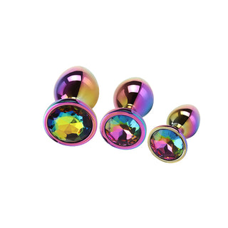 RAINBOW GEM BUTT PLUG SET