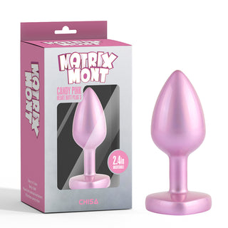 MATRIX MONT CANDY PINK HEART BUTT PLUG