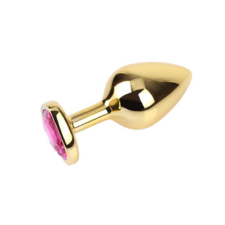 ROSY HEART GEM PLUG