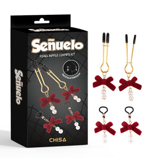 SENUELO PEARL NIPPLE CLAMPS KIT