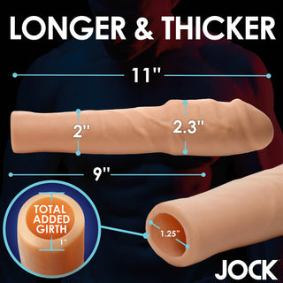 JOCK 2"EXTRA THICK PENIS EXTENSION