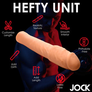 JOCK 2"EXTRA THICK PENIS EXTENSION