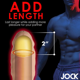 JOCK 2"EXTRA THICK PENIS EXTENSION