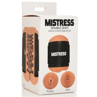 MISTRESS DOUBLE SHOT MINI MASTURBATOR