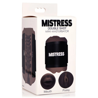 MISTRESS DOUBLE SHOT MINI MASTURBATOR