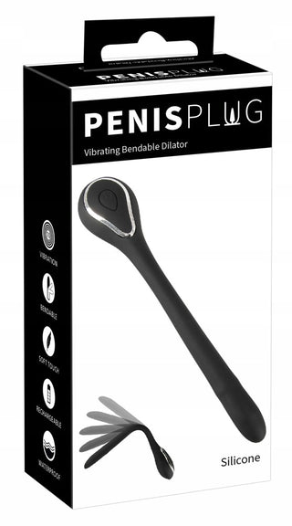 PENIS PLUG  VIBRATING BENDABLE DILATOR