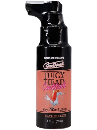 GOODHEAD JUICY HEAD COCKTAILS DRY MOUTH SPRAY PEACH BELLINI
