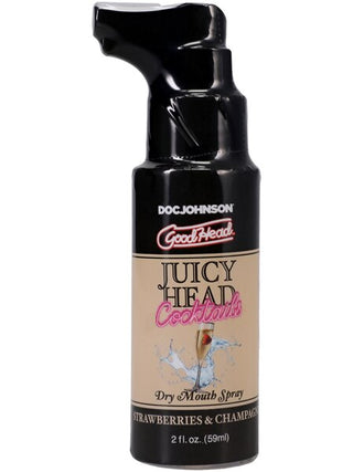 GOODHEAD JUICY HEAD COCKTAILS DRY MOUTH SPRAYS STRAWBERRIES AND CHAMPAGNE