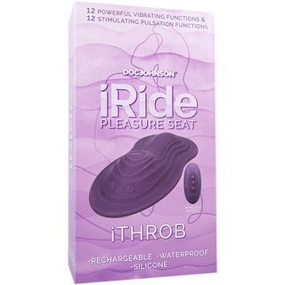 IRIDE PLEASURE SEAT THROB RECHARGEABLE WITH WIRELESS REMOTE