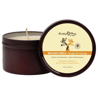 EB GRAPEFRUIT SANDALWOOD APHRODISIAC MASSAGE CANDLE