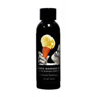 EB EDIBLE MASSAGE OIL FRENCH VANILLA  60MLS