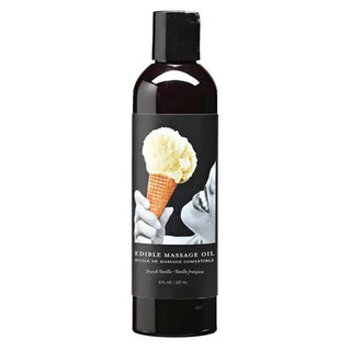 EB EDIBLE MASSAGE OIL FRENCH VANILLA 240MLS