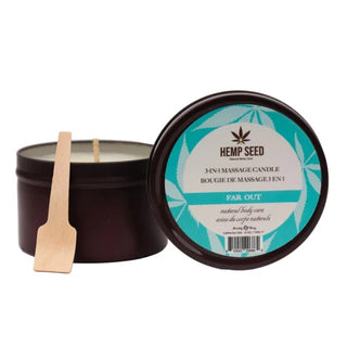 HEMP SEED 3 IN 1 MASSAGE CANDLE FAR OUT