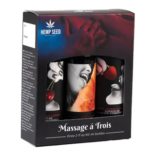 EB HEMP SEED EDIBLE MASSAGE TRIOS