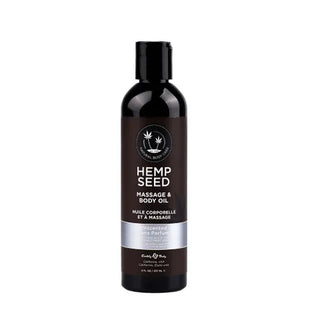 HEMP SEED UNSCENTED MASSAGE OIL