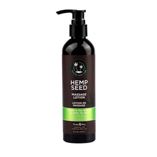 HEMP SEED MASSAGE LOTION NAKED IN THE WOODS