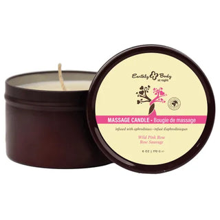 EB WILD PINK ROSE APHRODISIAC MASSAGE CANDLE