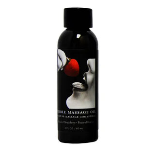 EB EDIBLE MASSAGE OIL SUCCULENT STRAWBERRY 60MLS