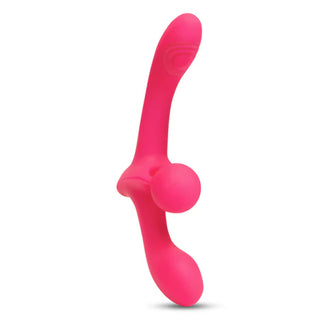 TOGETHER DOUBLE TAP DUAL-ENDED VIBRATING STRAPLESS STRAP-ON