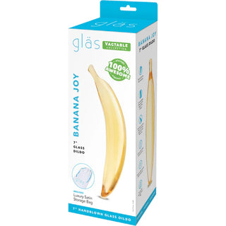 BANANA JOY GLAS DILDO