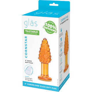 GLAS CORNSTAR BUTT PLUG