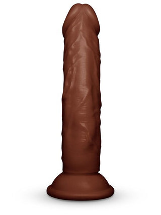 TOGETHER TONES DARK REALISTIC DILDO 6.75 INCH