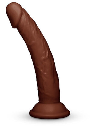 TOGETHER TONES DARK REALISTIC DILDO 6.75 INCH