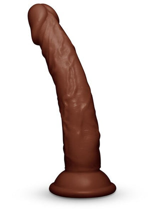 TOGETHER TONES DARK REALISTIC DILDO 6.75 INCH