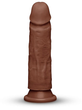 TOGETHER TONES DARK REALISTIC DILDO 7.75 INCH
