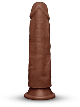 TOGETHER TONES DARK REALISTIC DILDO 7.75 INCH